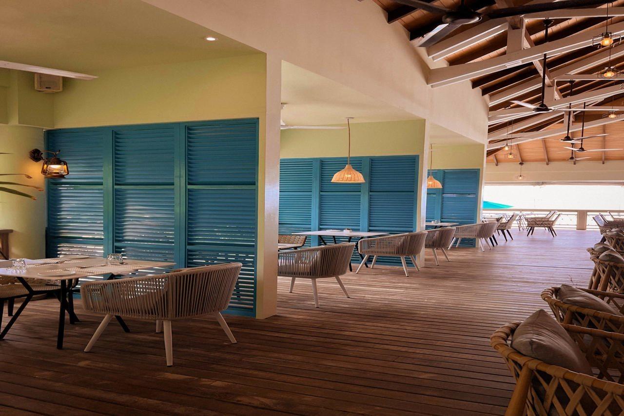 มลาฮินี กูดา บันดอส รีสอร์ต Hotel ฮุลฮูมาเล ภายนอก รูปภาพ The interior of the restaurant