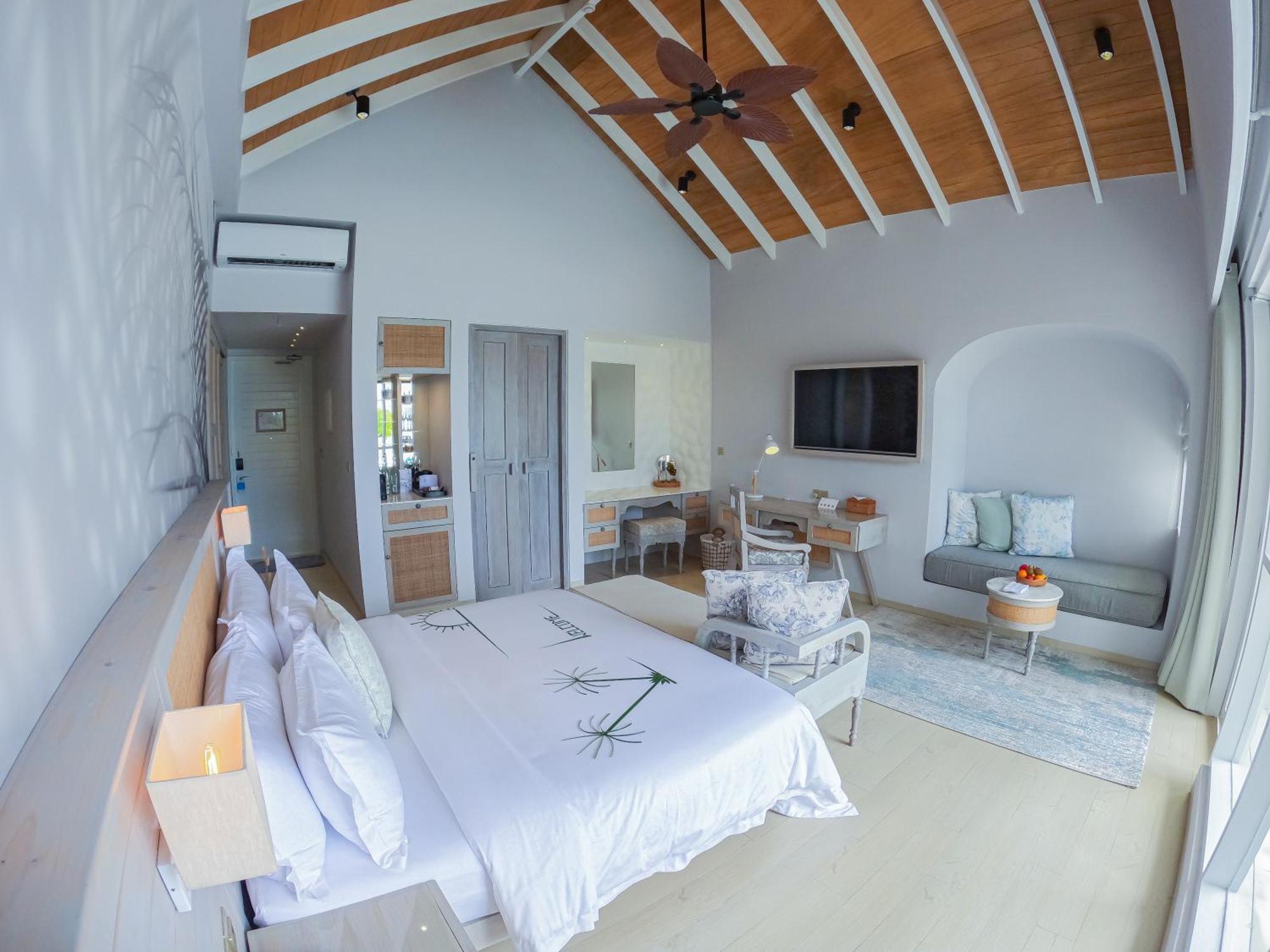 มลาฮินี กูดา บันดอส รีสอร์ต Hotel ฮุลฮูมาเล ภายนอก รูปภาพ A bedroom at the resort